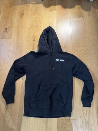 Full Send Hoodie Black Size M With Hole