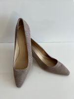Peter Kaiser Pumps Kroko-Optik Gr. 40.5 beige - Elegant