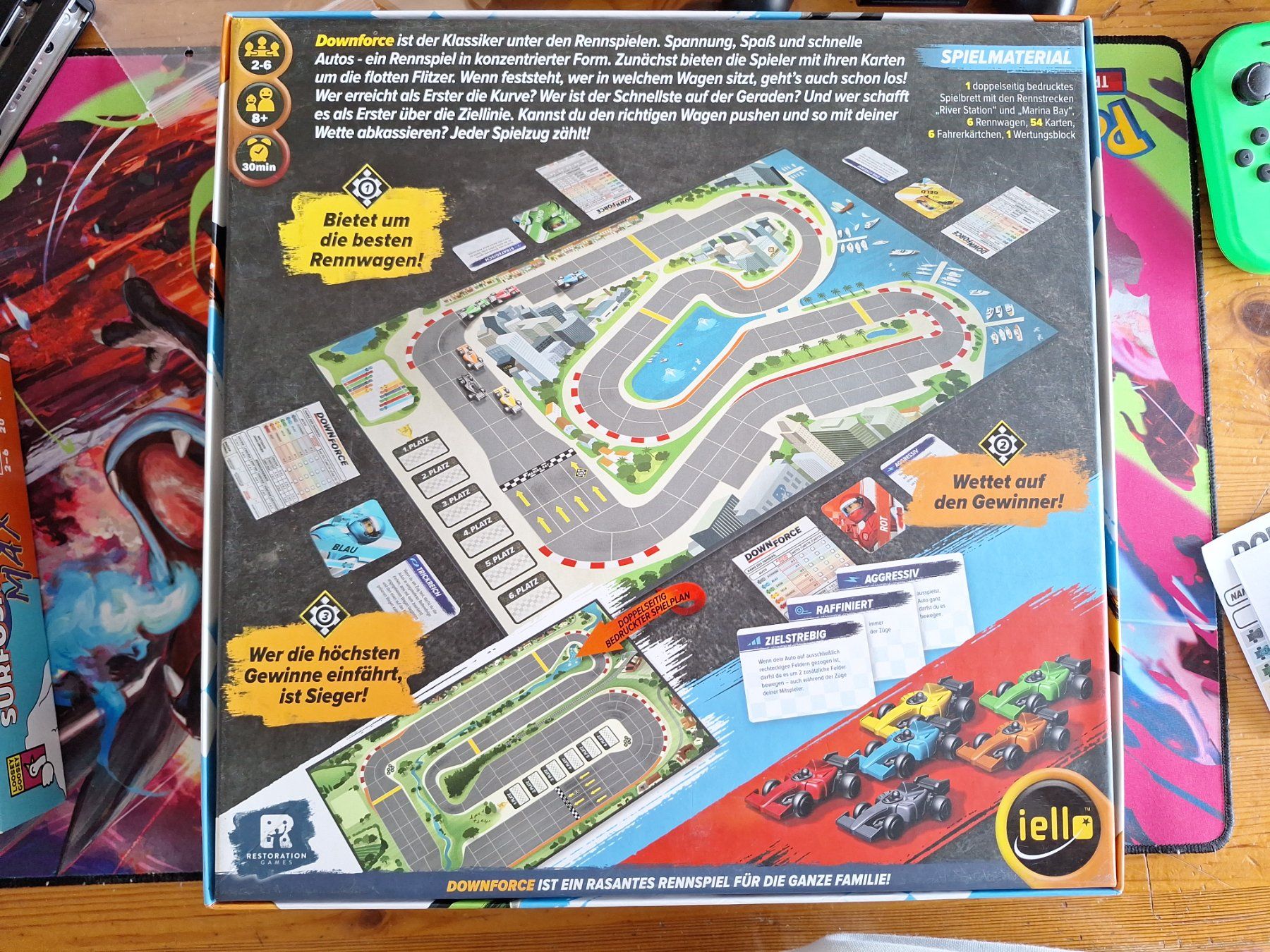 Giochi: Downforce - iello - Down Force – Usato da Altstätten SG venduto da GGsGameshop 3