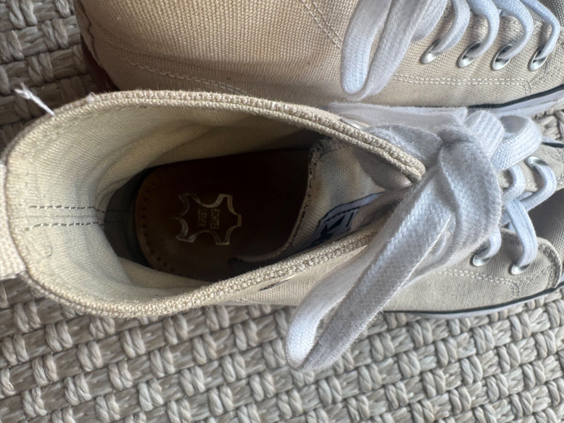 Damenschuhe: Sneakers Damen BK Grösse 38 cremefarben – Gebraucht aus interlaken von zora38 3