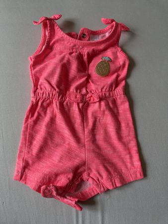 Mädchen Sommeroverall kurzarm Grösse 62