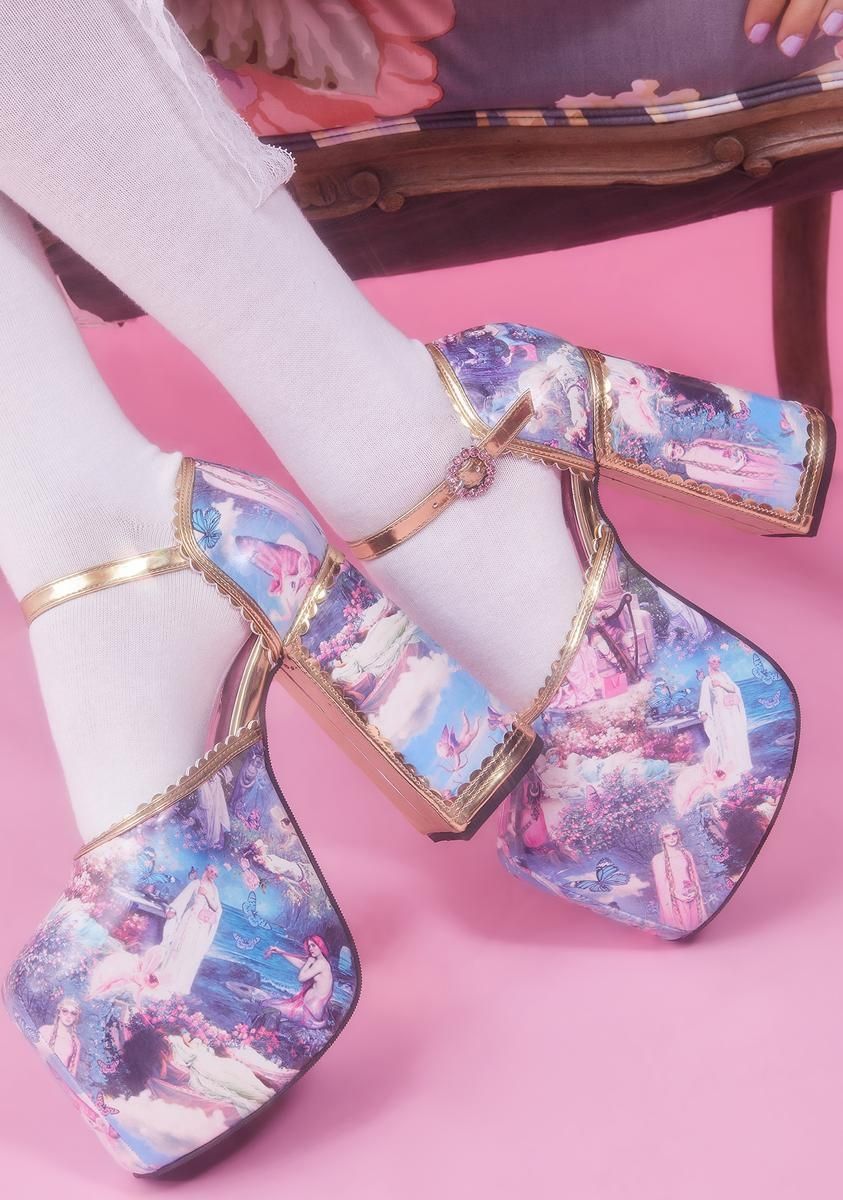 Scarpe da donna: Sugar Thrillz Renaissance Chaussures 39 – Nuovo (secondo la descrizione) da Lausanne venduto da IseeIceasCream