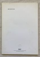IWC - New Products 2006 - Katalog