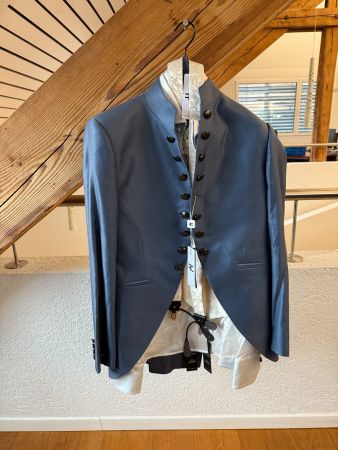 Hochzeitsanzug Cleofe Finati blau neu unbenutzt