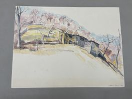 Landschaft / signiert 1982 Künstler?
