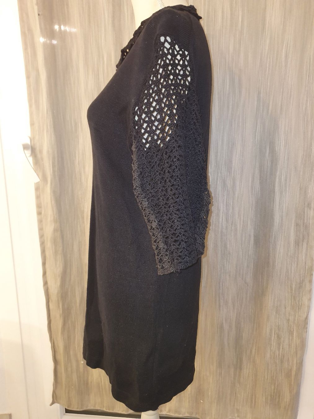 Vestiti: Petite robe Puro Cotone noire taille S. – Usato da CASLANO venduto da Bebesa 1