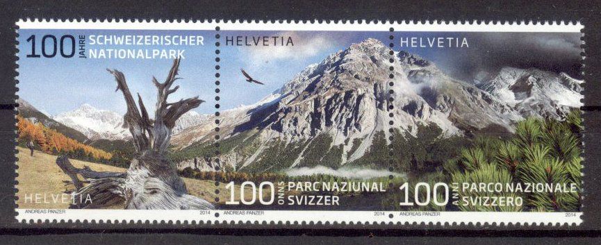Tutti i francobolli: 2014, 100 Jahre Schweizer Nationalpark** – Usato da Willisau venduto da Vollstempel