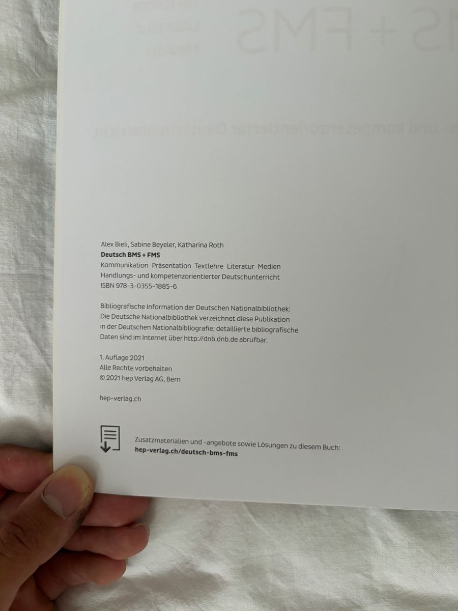 Libri: Deutsch BMS + FMS  – Usato da Jona venduto da Flexer02 2