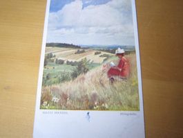 No 10 Antike Postkarte MITTAGSRUHE AB NUR 75 RP