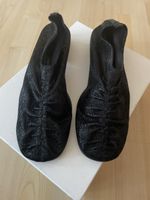 COS Schwarze Glitzer Ballerinas Gr. 39 neu