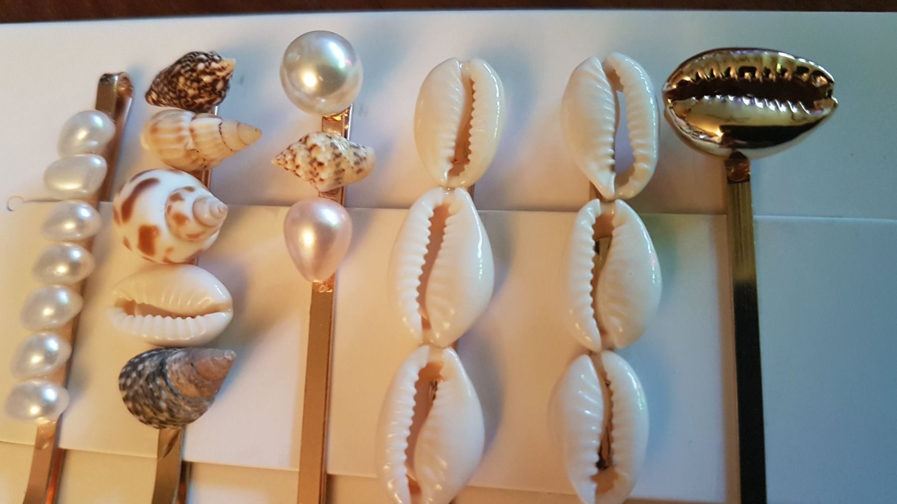 Haarschmuck: Haarspangen-Set mit Muscheln und Perlen – Neu und originalverpackt aus Oberengstringen von Sheera7 3