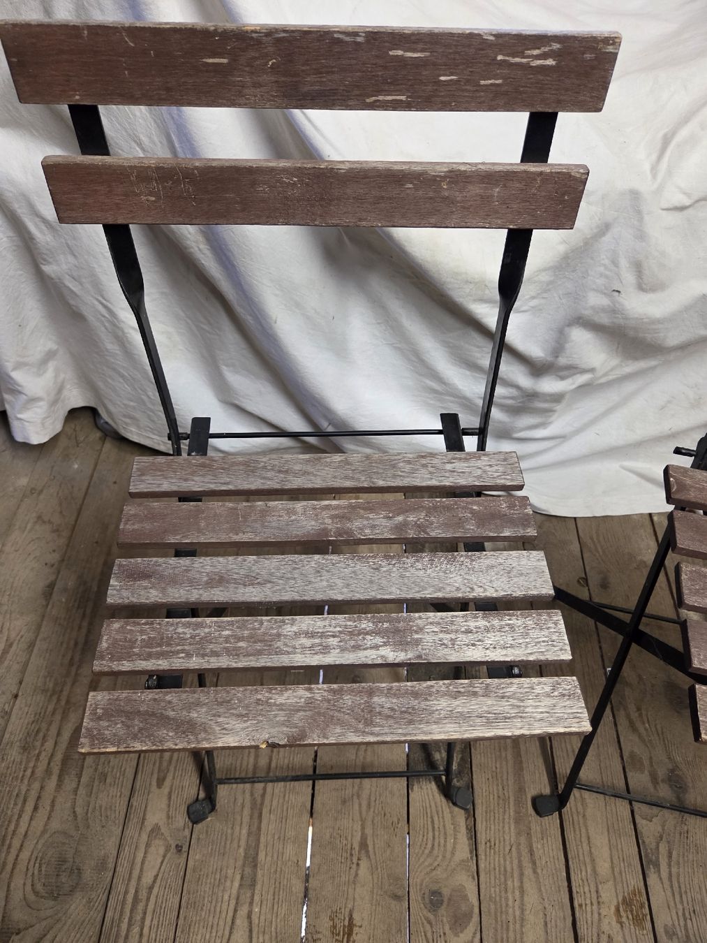 Chaises: 2 Gartenstühle klappbar – D'occasion à Wädenswil par weihpos 2