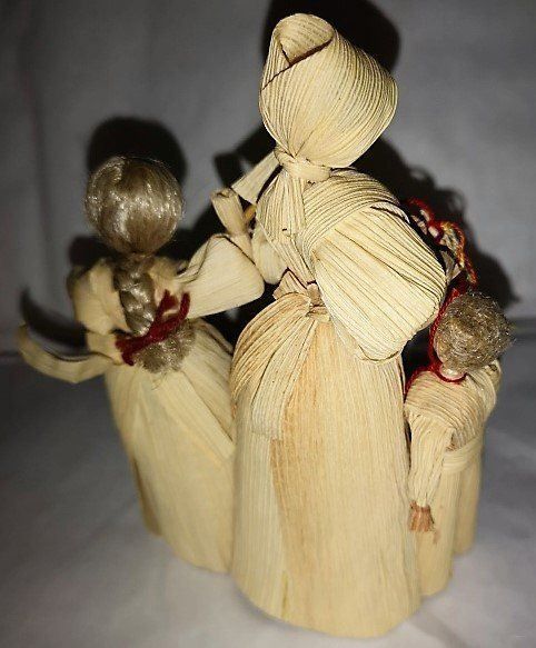 Figurines: Maisblatt Mutter mit 2 Kinder – Neuf (Voir description) à Lutzenberg par Pinschi01 2