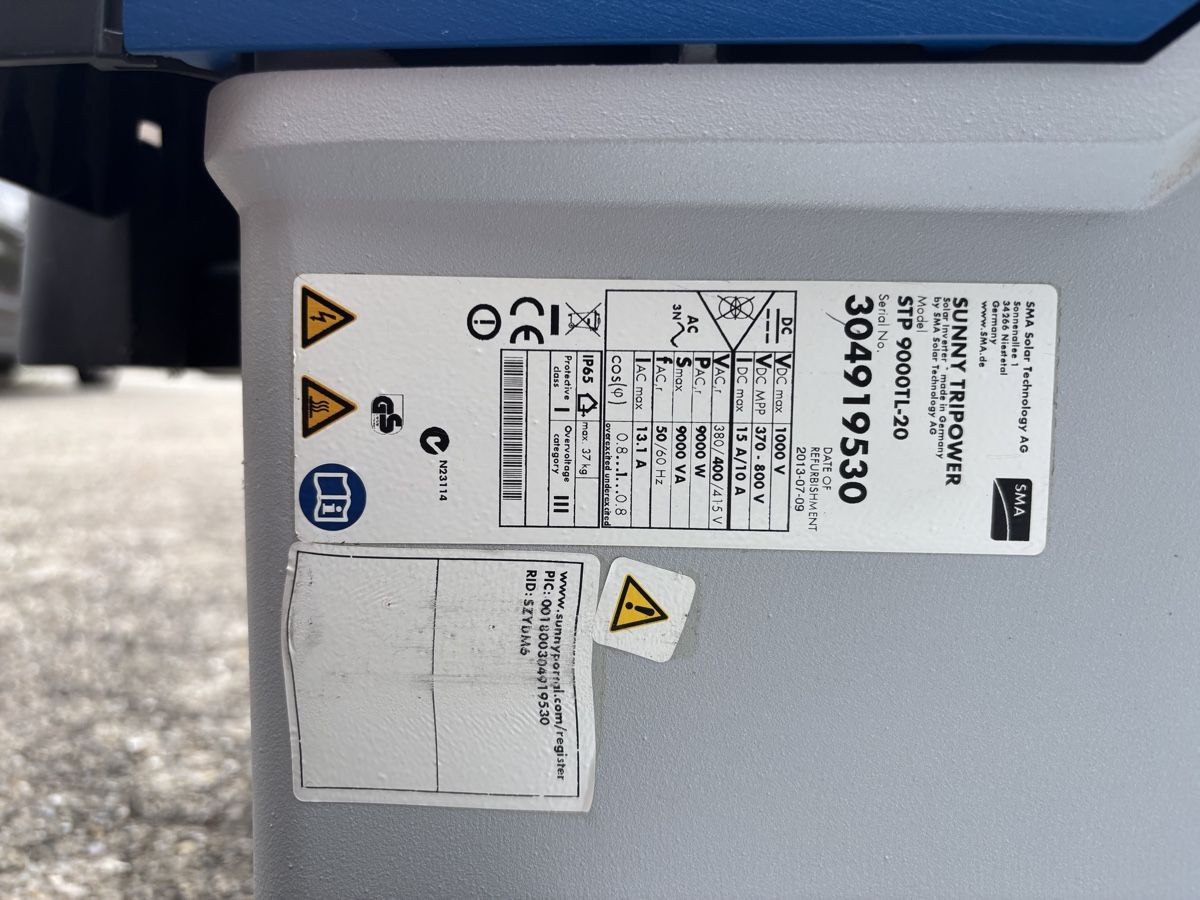 Inverter: Wechselrichter SMA – Usato da Müllheim Dorf venduto da Kurzpi 1