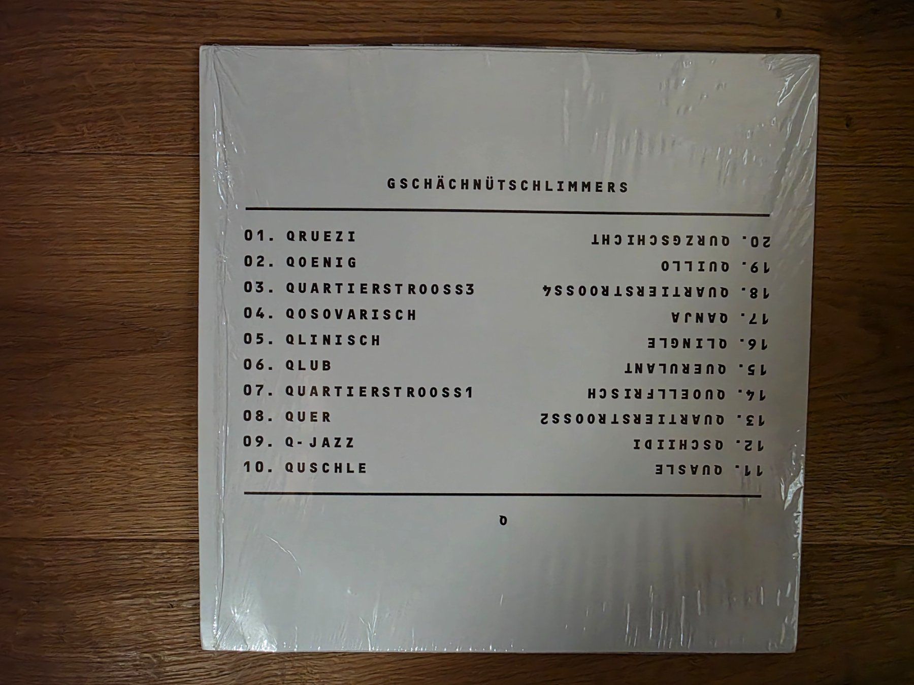 Dischi in vinile: LP Gschächnütschlimmers Bern Limited Edition 2013 – Usato da Walterswil BE venduto da Lonitti 1