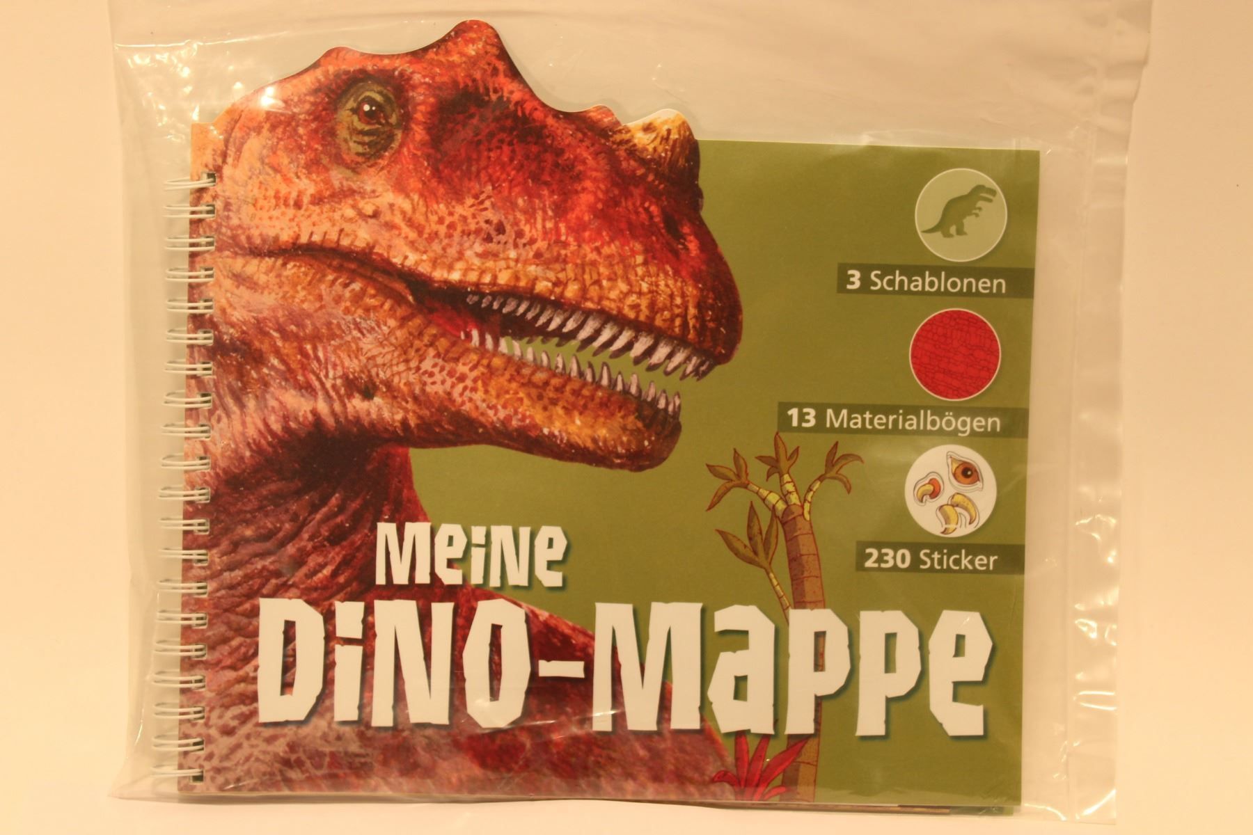 Bücher: Dinosaurier Malheft "Meine Dino-Mappe" – Neu und originalverpackt aus Fehraltorf von haefens