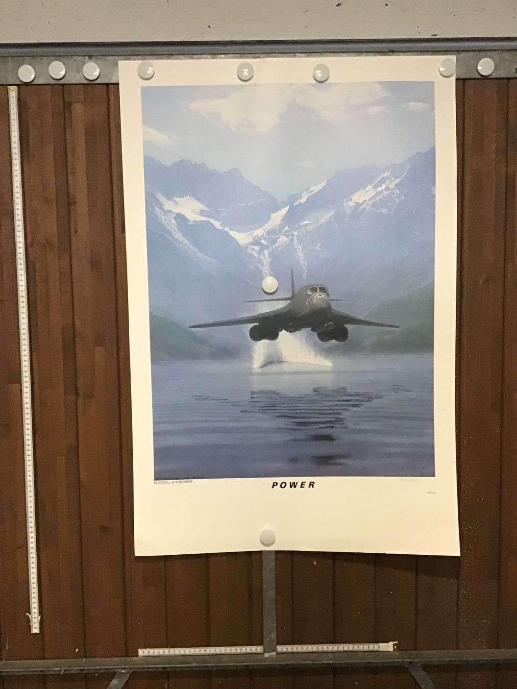 Foto & Immagini: B-1B Bomber Bild "POWER" – Usato da Männedorf venduto da Modell-Spezialisten