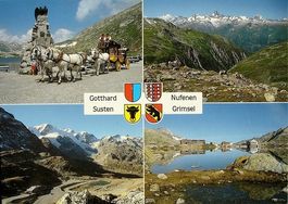 GOTTHARD POSTKUTSCHE Nufenen - Susten - Grimsel