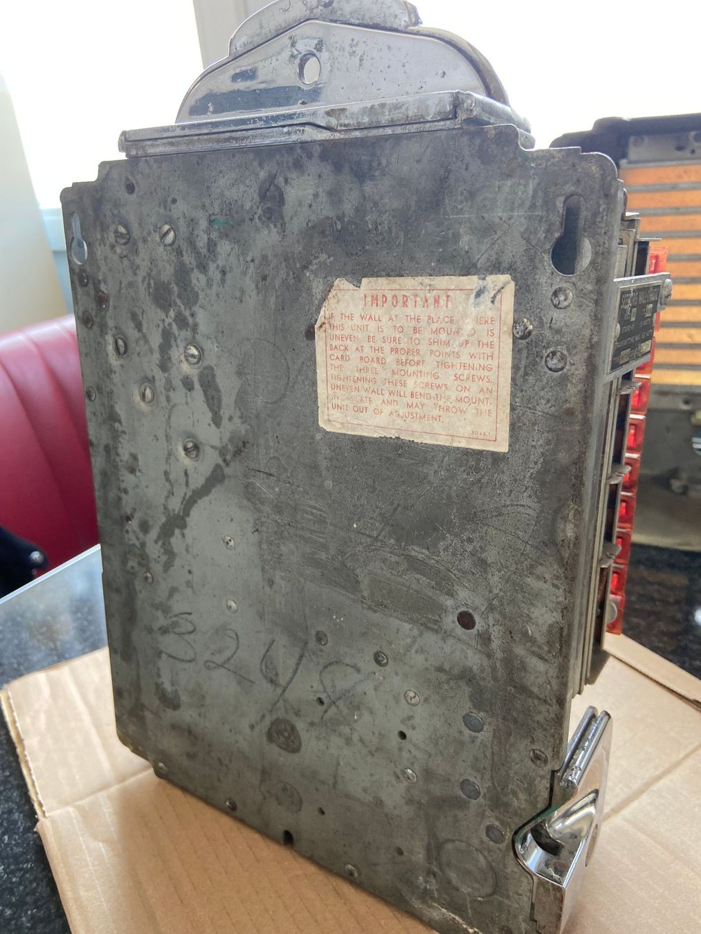 Seeburg Musiktruhen: Seeburg Wallbox 3W7-L56 – Gebraucht aus Bad Zurzach von Mfi2 7