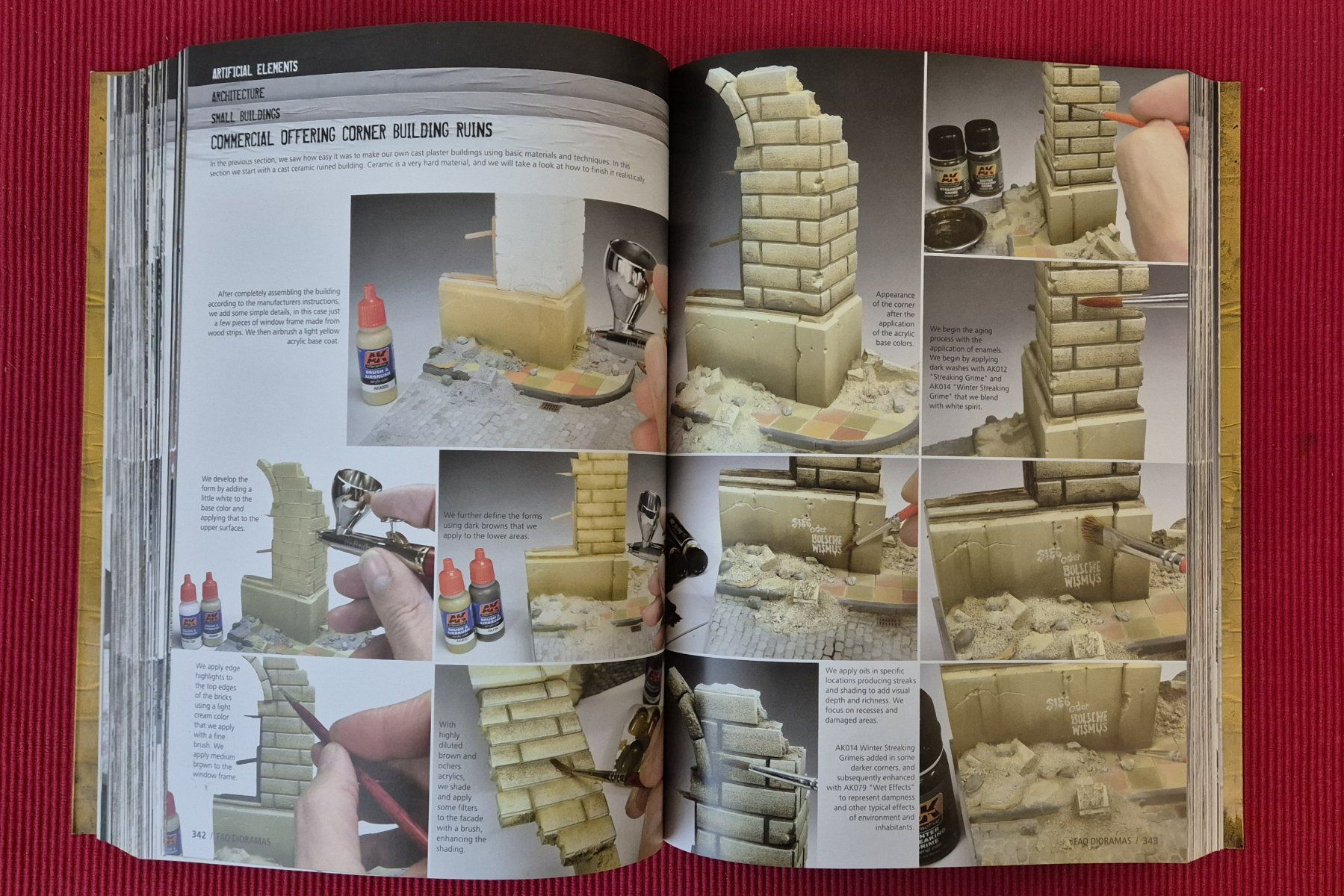 Libri: Dioramas f.a.q. / Diorama-Modellbaubuch / englisch – Usato da Chur venduto da big_5zx8 6