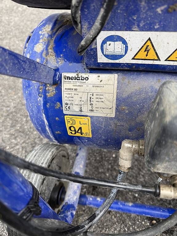 Compressori: Metabo Power 380 Kompressor – Usato da Zwingen venduto da nen_fb9g 1