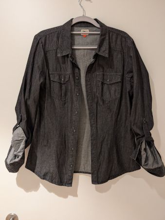 Jeansbluse ONLY Gr. 40