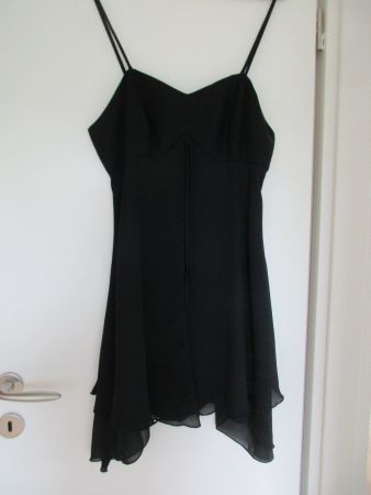 schwarzes Trägerkleid Gr.40