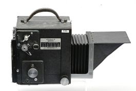 Vintage Kamera Graflex 9/12cm mit 3 Kassetten