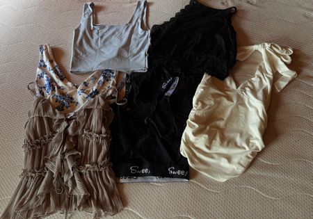Süsse Sommer Oberteile 7er Set Gr M/L