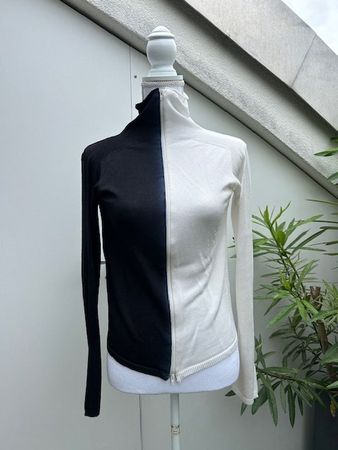 Maglioncino bicolore Yohji Yamamoto