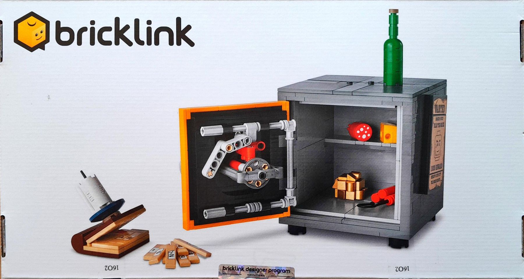 Lego Kit di costruzioni: BRICKLINK 910016 "SHERIFF'S SAFE" 18+/580 PCS/PZS – Nuovo e nell'imballaggio originale da Gelterkinden venduto da Tri-Tra-Trallala 1