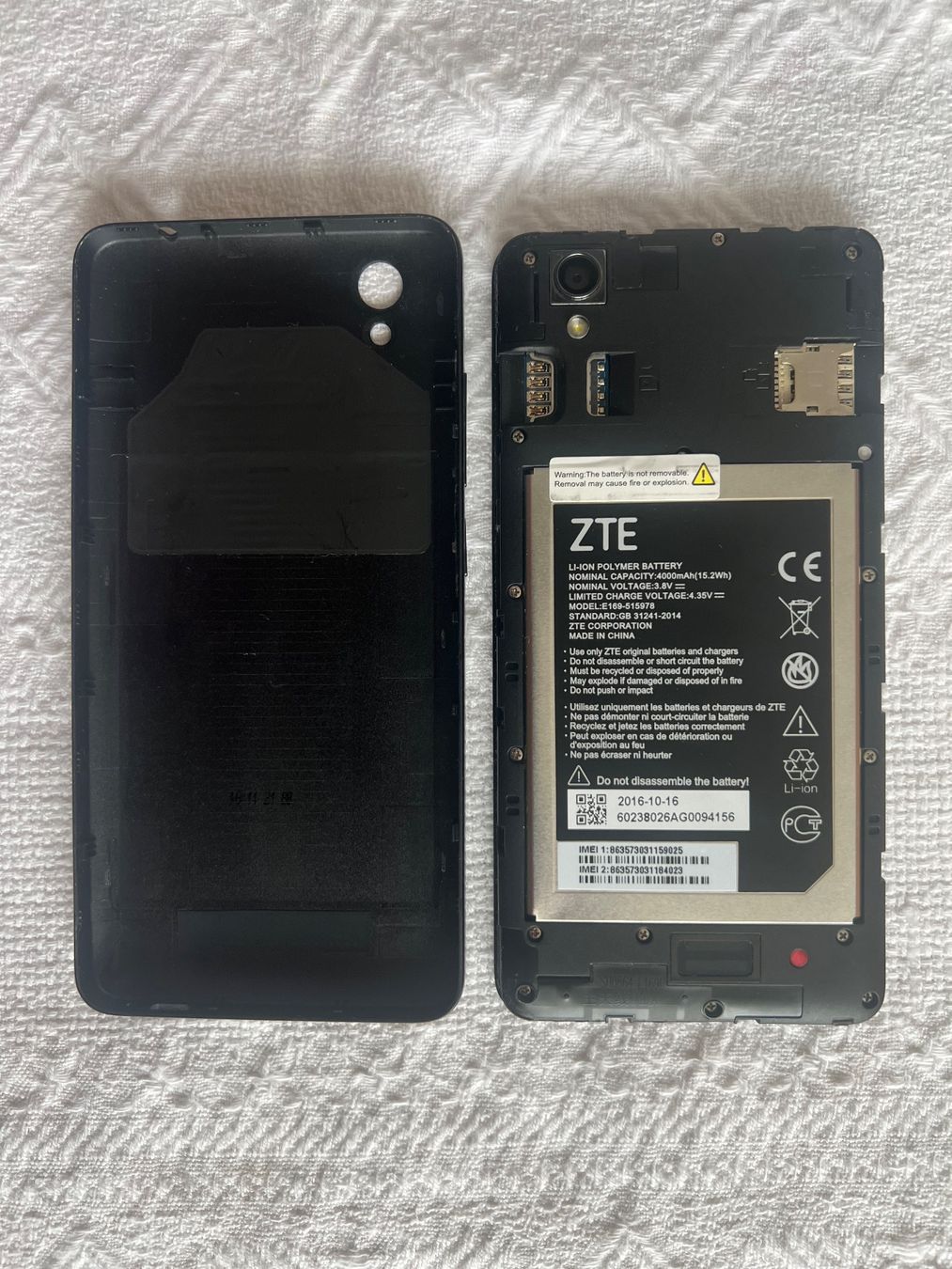 ZTE Telefoni cellulari / Smartphones: ZTE Blade A452 / Black – Usato da Zürich venduto da Mailfree 5