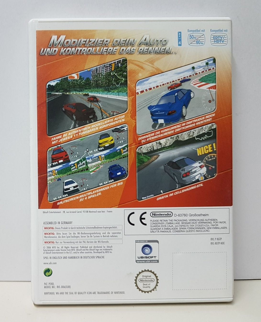 Nintendo Giochi: GT Pro Series Modifiziere dein Auto Wii – Usato da Schüpfheim venduto da Games_Spielkonsolen 2