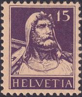1914, Nr.128c (schwarzviolett) ungebraucht *, Kat: 100.-