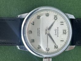 Rodania Sport Herren Armbanduhr Vintage Swiss Made 17 Jewels