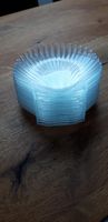 Schale Muschelform Glas 6 Stueck neuwertig