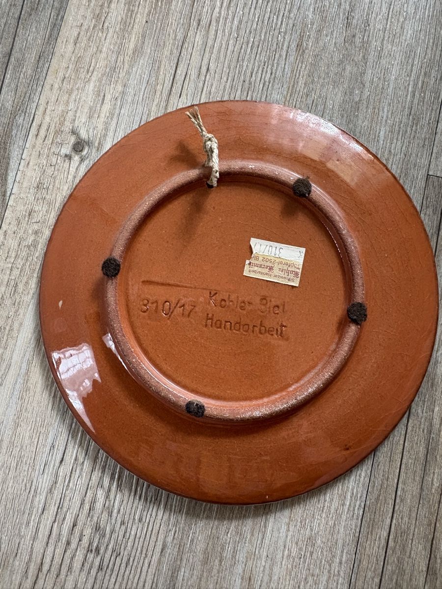Hugo Kohler Piatti: Teller - assiette Hugo Kohler Biel – Usato da Zweisimmen venduto da Domii 2