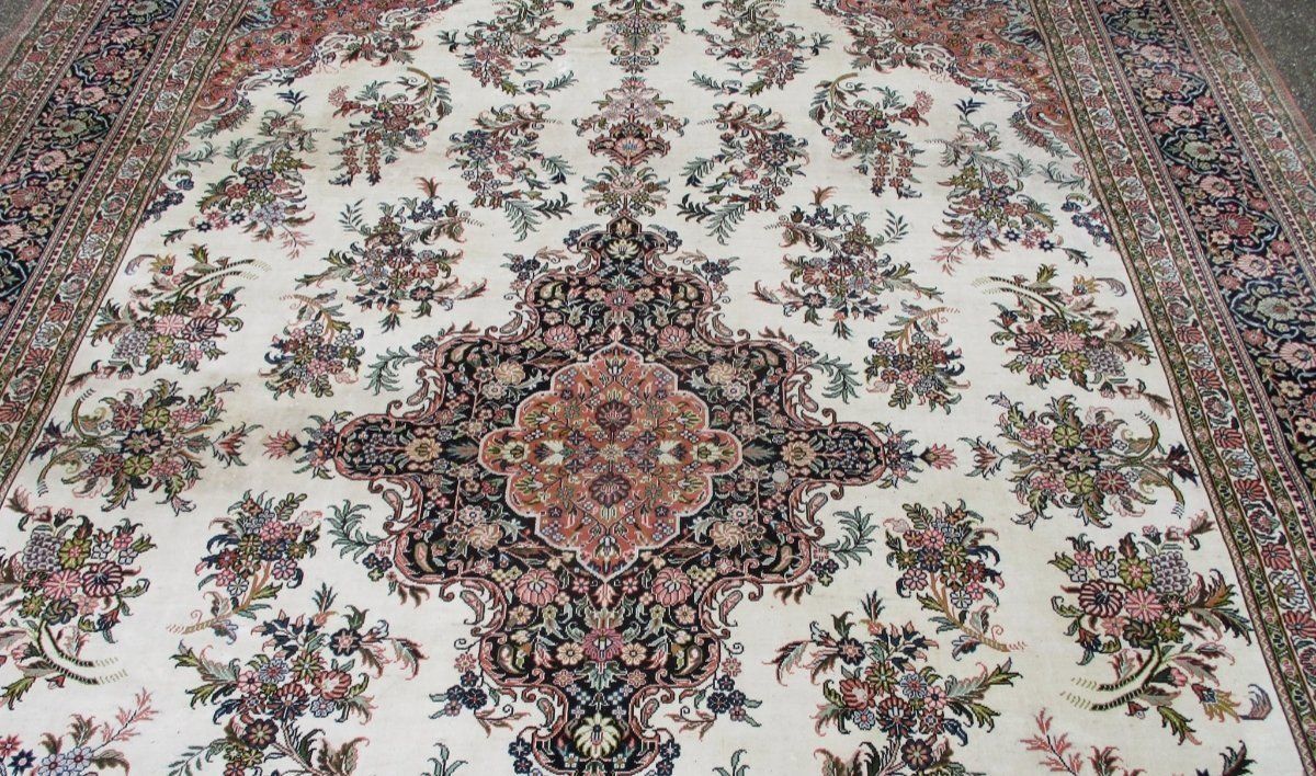 Teppiche: Ghom Seidenteppich 305 cm x 203 cm – Gebraucht aus Mols von armanwalensee