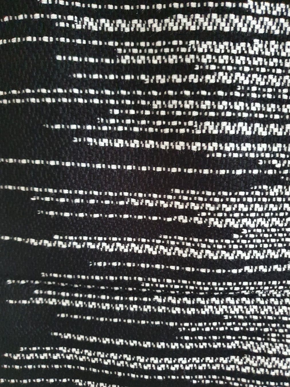 Foulard & Sciarpe: Schal, Baumwolle, Handgewebt, Schwarz/Weiss – Nuovo (secondo la descrizione) da Basel venduto da Anghkorwatt 2