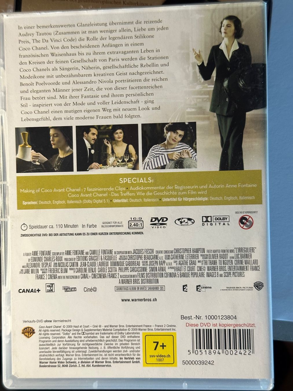 Tous les DVDs: Lot von 5 Chanel DVD – D'occasion à Aarburg par flacon05 4