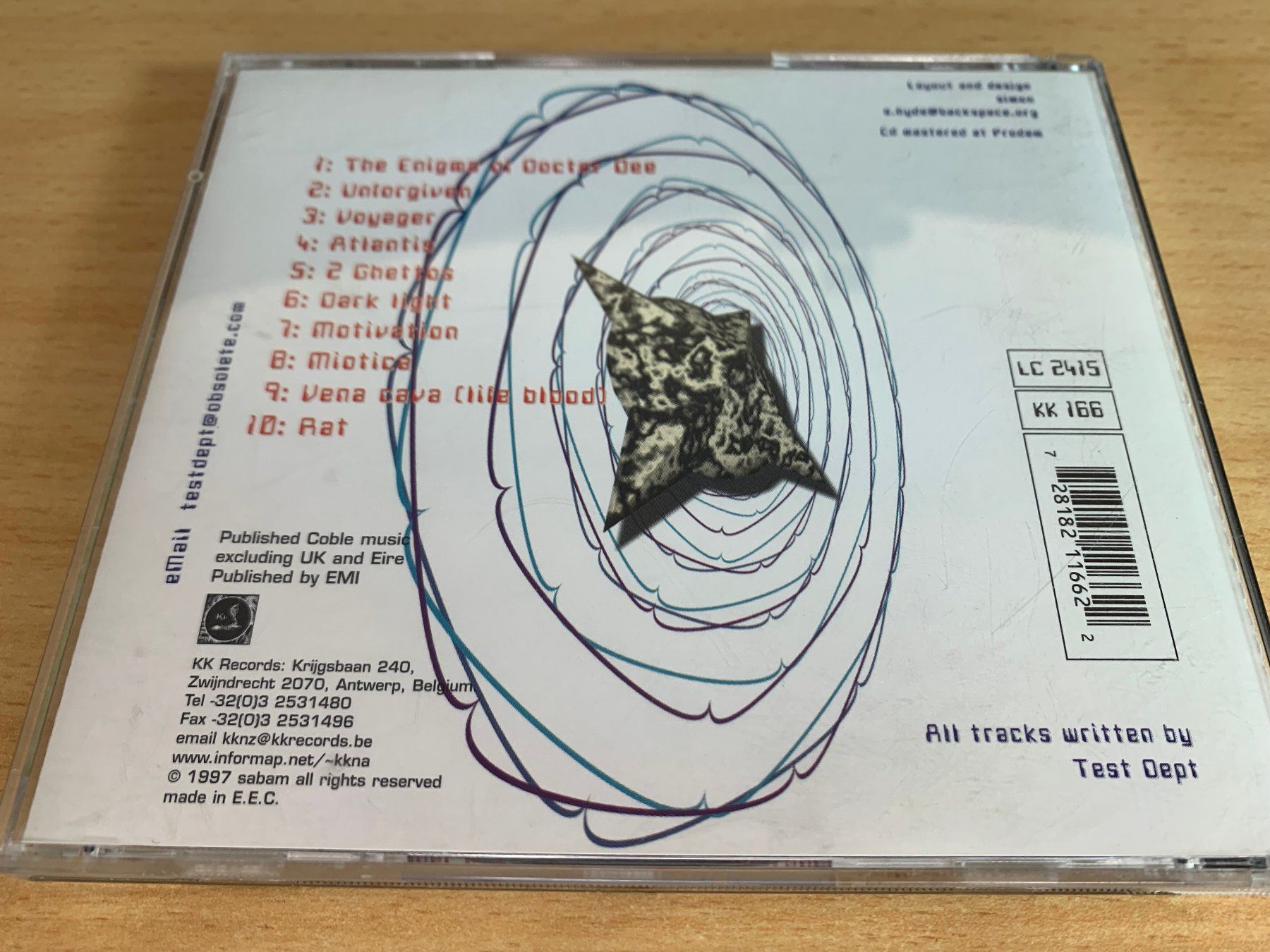 CDs: Test Dept – Tactics For Evolution – Gebraucht aus Rikon im Tösstal von Alpenmutz 1