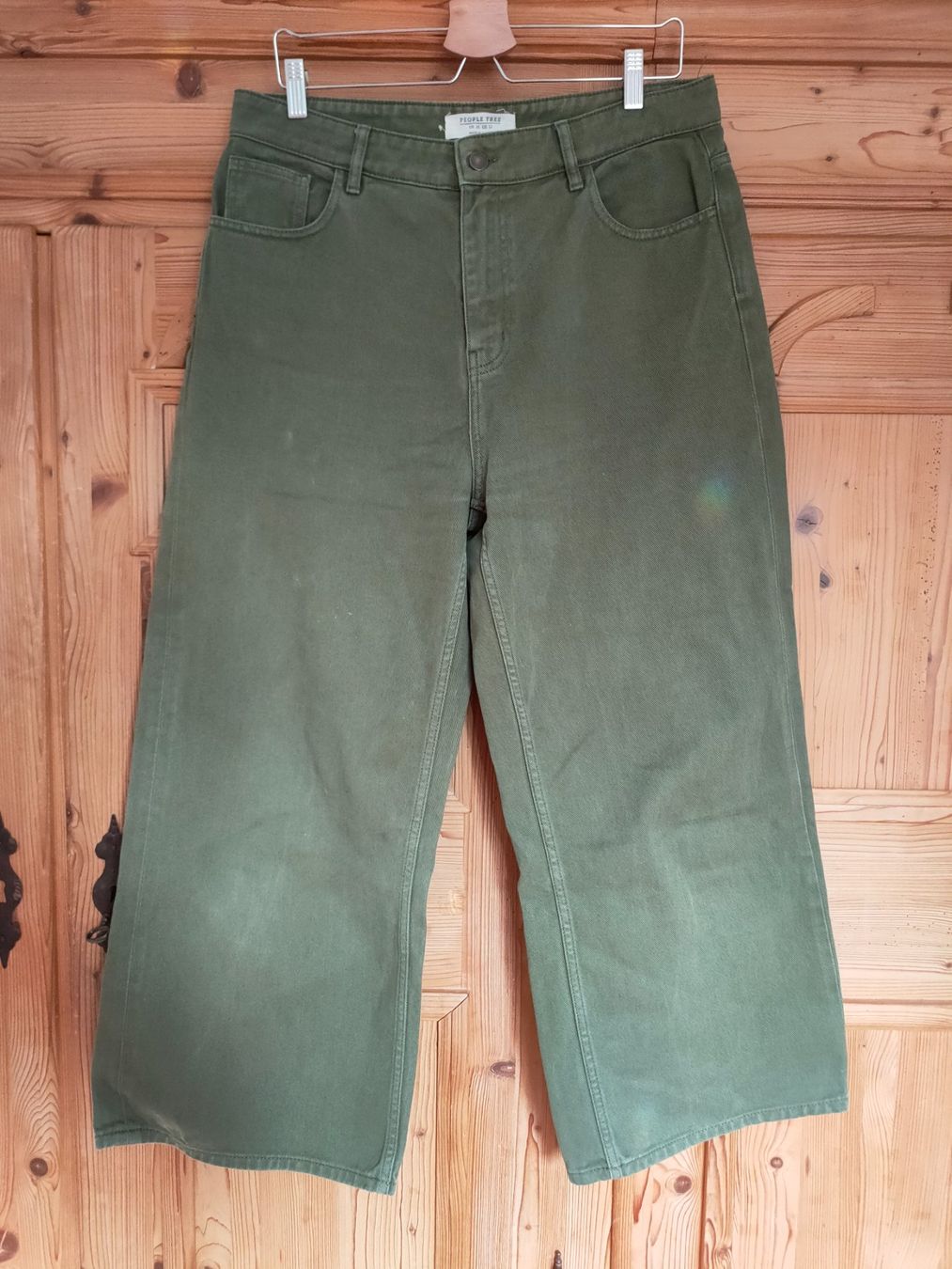 Jeans: Jeans coupe droite vert, mode éthique - Tree People – Gebraucht aus Bern von ale_jb88 2