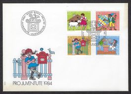 Pro Juventute 1984, Ersttagsbrief