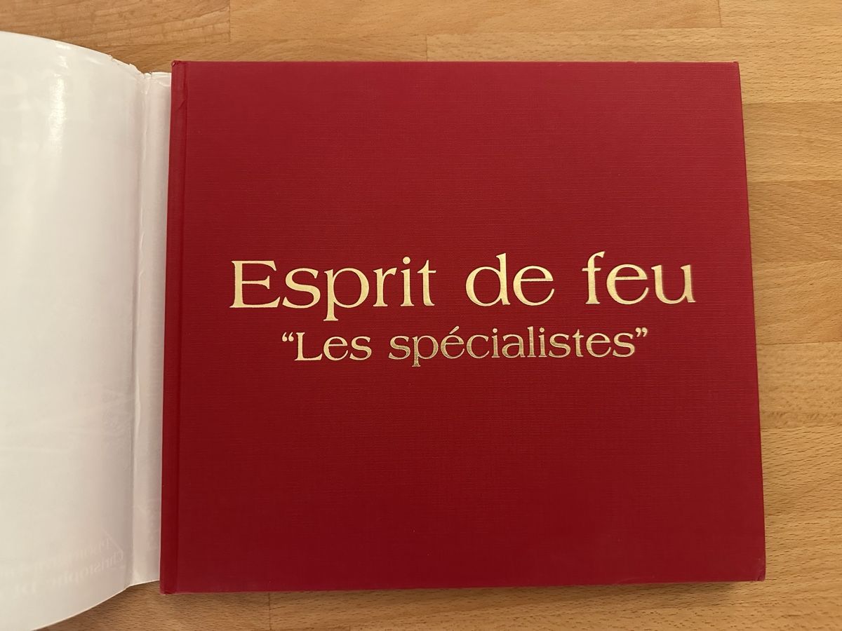 Libri: Livre "Esprit de feu" Pompiers de Paris – Usato da Promasens venduto da Toblerone83 1