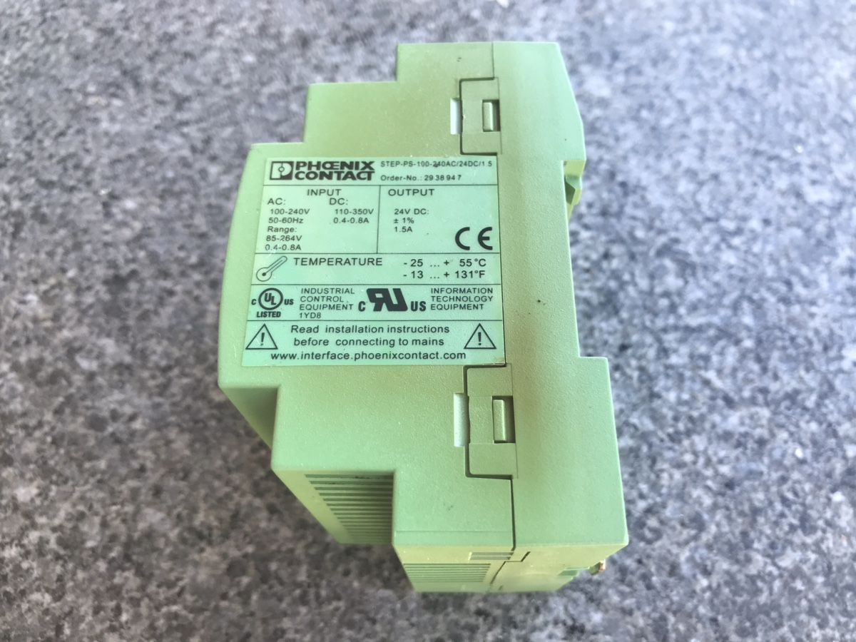 Phoenix Contact Elektronikbauteile: Phoenix Contact Step Power 24Volt Netzteil 1.5Amp. – Gebraucht aus Kappelen von Opi11 1
