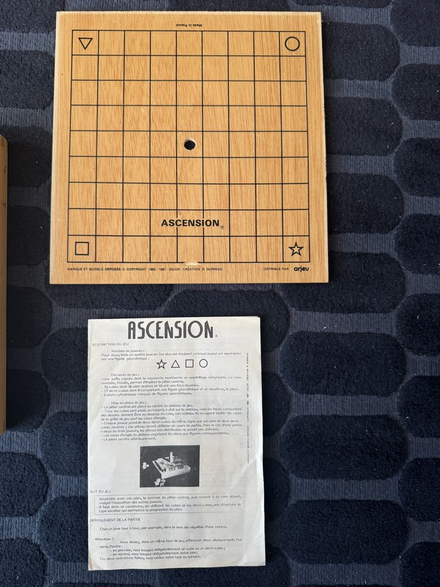 Spiele: Spiel Acension aus Holz – Gebraucht aus Basel von JGEBERS 1