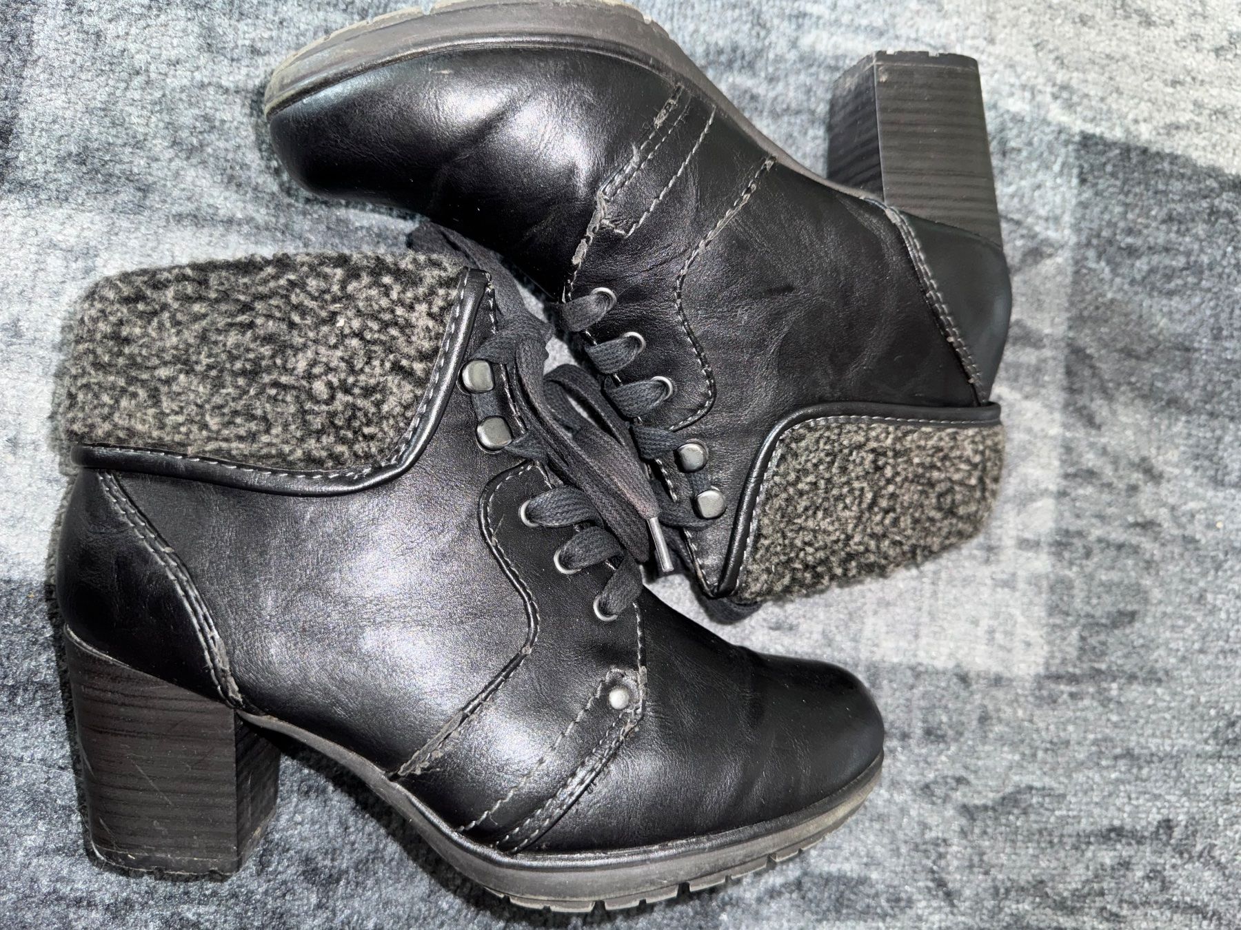 Scarpe da donna: Winterstiefel Boots  Stiefeletten schwarz Gr 36 – Usato da Frenkendorf venduto da Style365