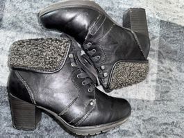 Winterstiefel Boots  Stiefeletten schwarz Gr 36