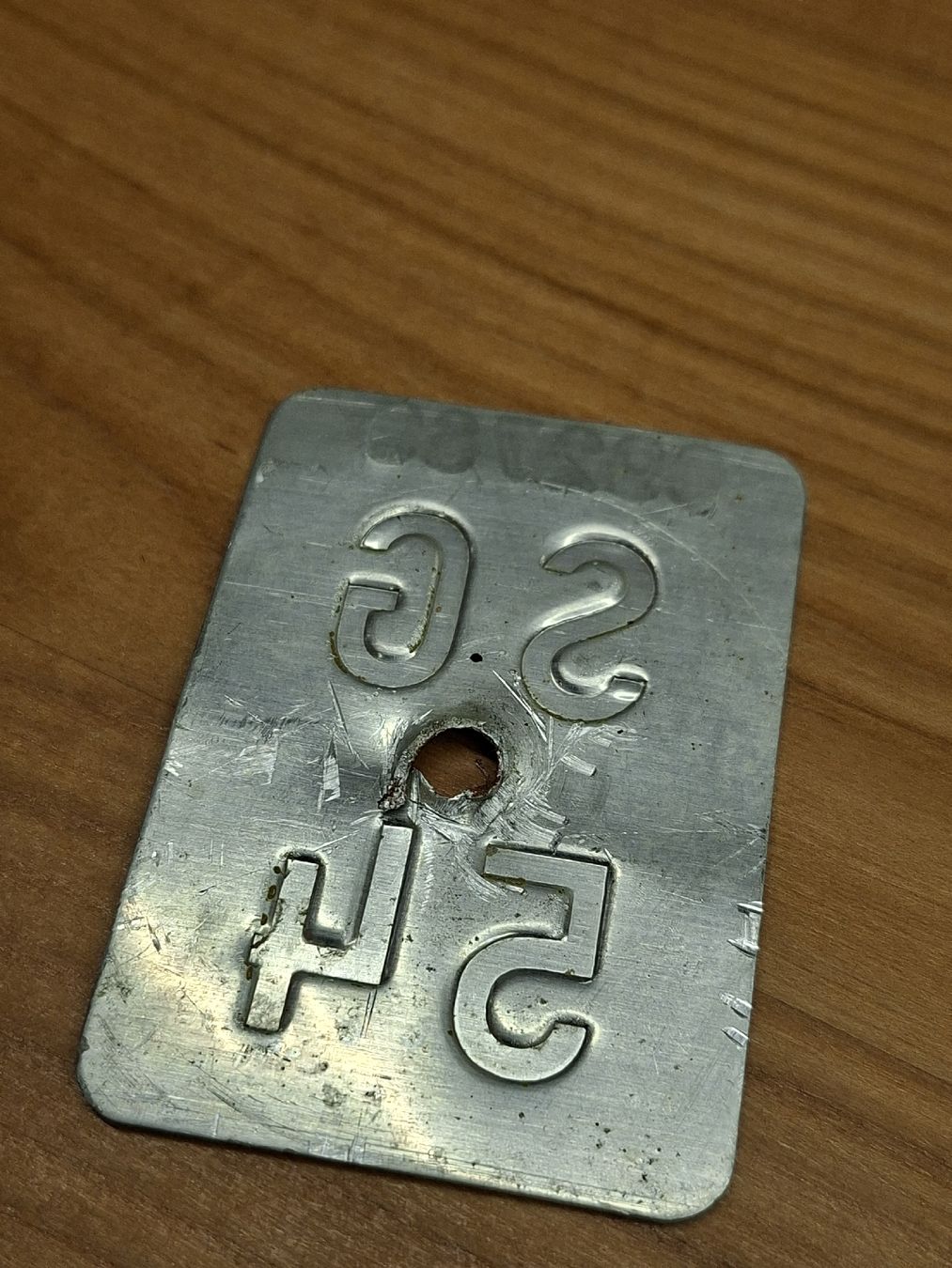 Schilder: Velo nr.Schild SG 1954 – Gebraucht aus Ganterschwil von HeidiuPeter 4