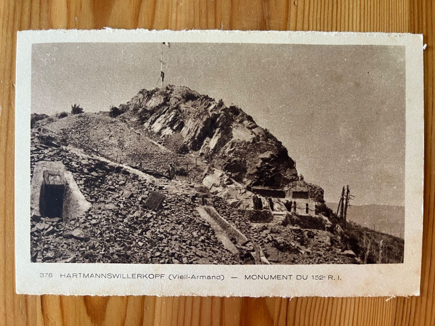 Cartoline postali: 4 Alte Postkarten Hartmannswillerkopf 1. Weltkrieg – Nuovo (secondo la descrizione) da Zürich venduto da Gurkis 5